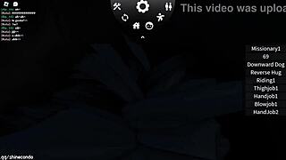 Naughty Girls Have Fun with Cocks and Boobs in Roblox Game