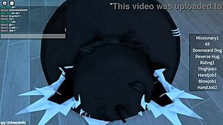 Naughty Girls Have Fun with Cocks and Boobs in Roblox Game