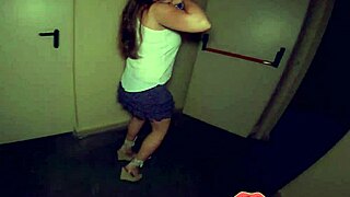 Naughty and sloppy fuck with my horny neighbor in the storage room miriam prado