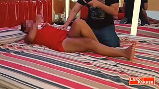 Room casting 11, Alejandra lets me give her a nice massage all over?