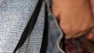 milf gives full blowjob at concert in truck