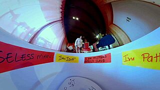 i get dominated by mistress april in a threesome with double fisting