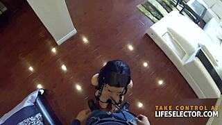 i'm veronica avluv, bent over for kinky humiliation and deepthroat domination... oops, i mean rough blowjob