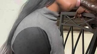 She sucks my cock so good I cum in two minutes