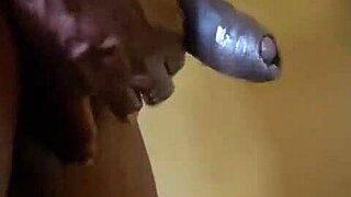 amateurs handjob big black cock in homemade monster action