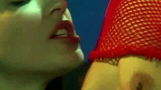 two super and incredible lesbian friends in action with their sweet toys