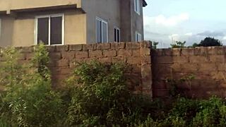 crazy bitch keeps folding clothes as she twerks in the room.