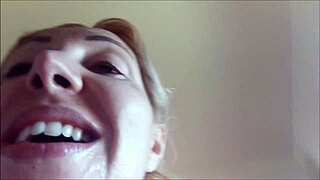 Hey, brushing teeth matters a lot, and Chantal really enjoys filling up her mouth with that toothpaste