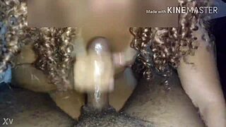 Hotwife receives creampie on face