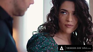 That cheating housewife agrees to a creampie for her husband