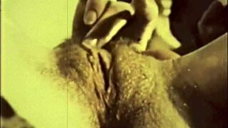 vintage hairy milf in retro taboo scene