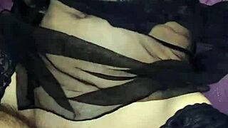 wife looks incredible at 40 in stockings homemade milf