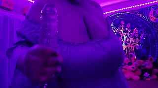 Worship my huge plump body in purple 😘