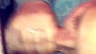 Teen slut sucks cock and swallows cum