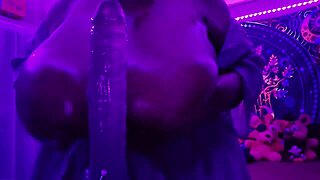 Worship my huge plump body in purple 😘