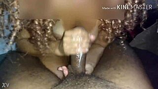 Hotwife receives creampie on face