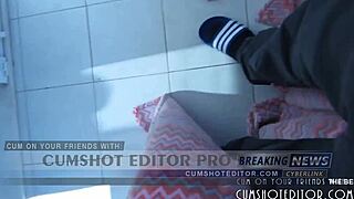 Amateur Ebony Babe Loves Draining Cock And Eating Cum Pov