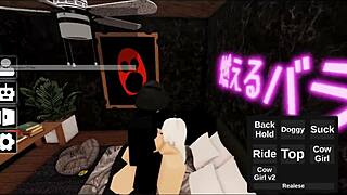 Smashing Robloxian white haired character on a Monday