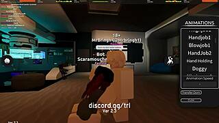 roblox porn with clothes ripped and fucking in the game