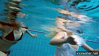 i love watching hot russian girls in bikinis swimming underwater.