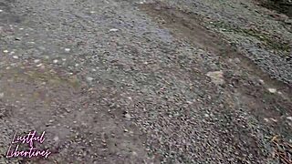 Hairy mature milf in car roleplay gives pov blowjob and swallows cum as repayment for kindness.