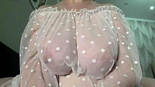 Want to see this MILF's saggy tits up close?