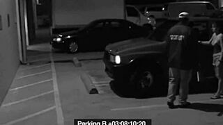 slut blows security guard to get out of fine