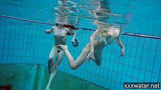i love watching hot russian girls in bikinis swimming underwater.
