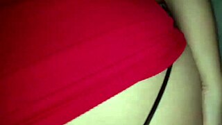 Chubby Cousin Calls To Fuck Her Tight Ass In Thong And Skirt With Horny Dialogue