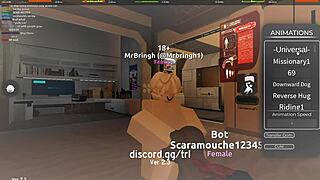 roblox porn with clothes ripped and fucking in the game