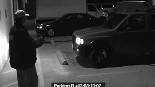 slut blows security guard to get out of fine