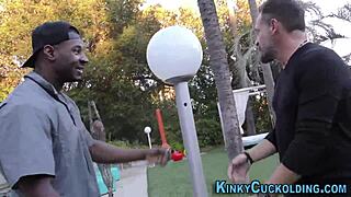 Cuckolding babe gets bbc