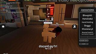 roblox porn with clothes ripped and fucking in the game