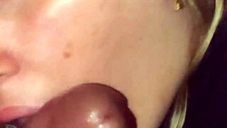 She can't wait for my wake-up dream girl tongue action with sloppy swallow and cumshot facial.