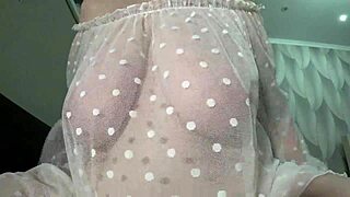 Want to see this MILF's saggy tits up close?