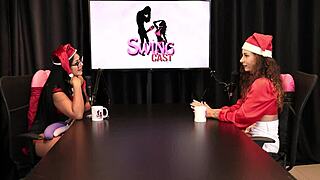 Tem Que Beijar Todos Os Arredores De Sua Buceta E Não Gosta De Dedos Tem Que Ser Pau E O Boquete - Jujube Delícia Sheer Red - Especial De Natal