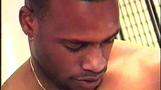 I cant beleive this blonde cougar's pink pusy takin big black cock in tushy scene.