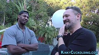 Cuckolding babe gets bbc