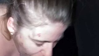 Best wifey blowjob with deepthroat.