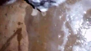 19 years old boy with big black dick shaving and masturbating 😏