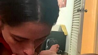 Latin Girlfriend Sucking My Cock
