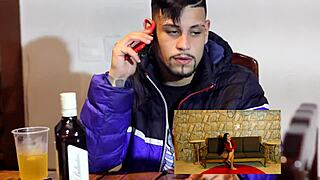 chamei um amigo para gravar comigo