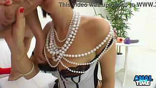 Pretty solo model Kendra Star receives anal gift from Philly John