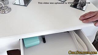 Stepdaughter Teen 18+ Tears Pantyhose Apart