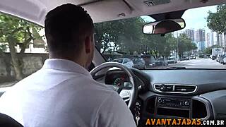 Travesti gozando em homem que pegou na rua with anal and monster cock