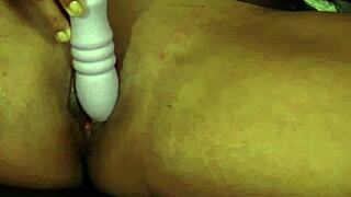 i'm an indian milf priya rai getting hot with my vibrator solo toys