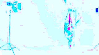 this blonde teen with hazel eyes is posing nude