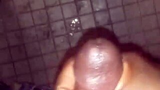 Intense Creamy Cumshot Explodes Outdoors In Public View