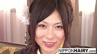 Japanese Geisha Feels Intense Pleasure While Tied Up And Teased.