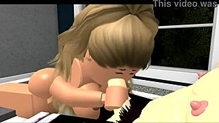 roblox guy fucking a big tits girl
